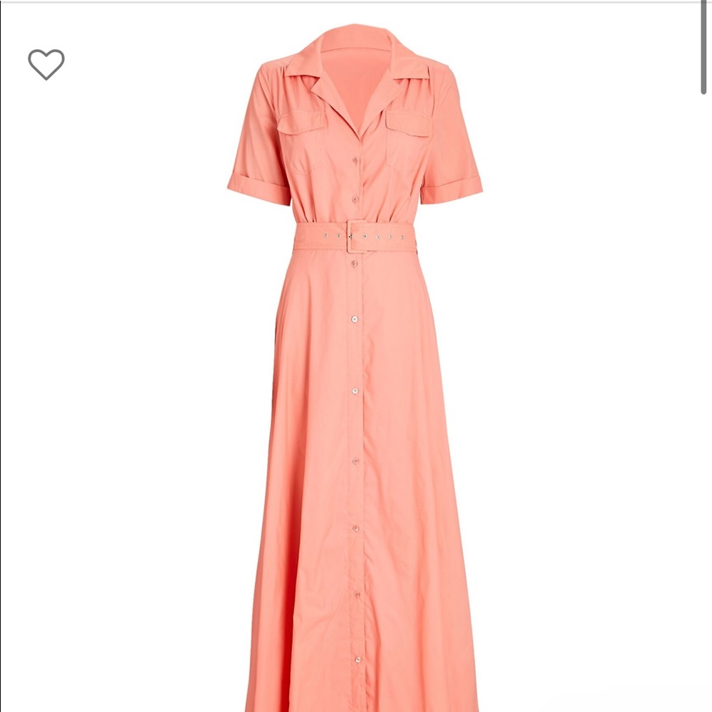 STAUD Millie Dress in Grapefruit